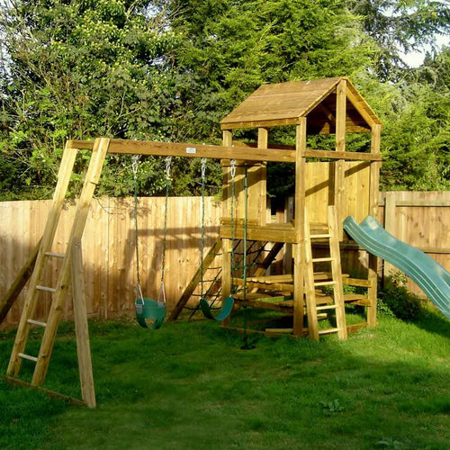 JUNGLE ADVENTURER Start with the Jungle Base Tower and build your perfect climbing frame