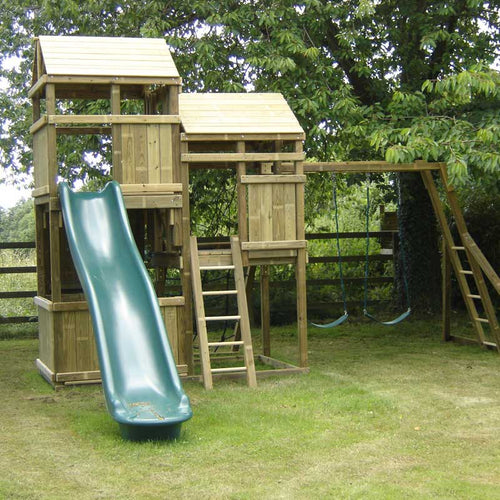 MOUNTAIN ADVENTURER Start with the Mountain Adventurer Tower and build your perfect climbing frame